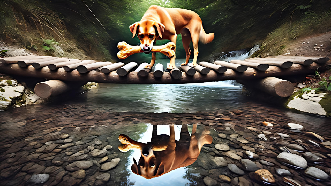 The Dog and His Reflection